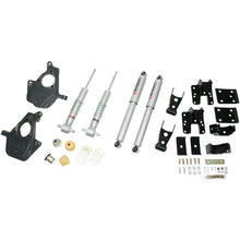 Load image into Gallery viewer, BELLTECH 641SP LOWERING KITS  Front And Rear Complete Kit W/ Street Performance Shocks 2007-2013 Chevrolet Silverado/Sierra ((All Cabs), 2WD/4WD) 2 in. F/4 in. R drop W/ Street Performance Shocks