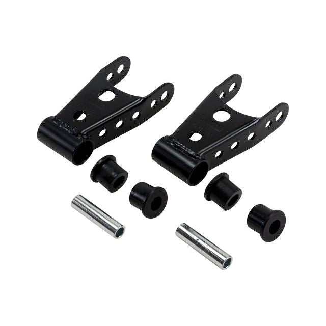 BELLTECH 6423 SHACKLE KIT 1 in. Drop Leaf Spring Shackle 2011-2018 Chevrolet Silverado/Sierra 2500 Pickup, 2015 Ford F150 (Ext/Crew Cab short bed) 1' Rear Drop