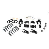 BELLTECH 642 LOWERING KITS  Front And Rear Complete Kit W/O Shocks 2007-2013 Chevrolet Silverado/Sierra (Std Cab) 1 in. or 2 in. F/4 in. R drop W/O Shocks