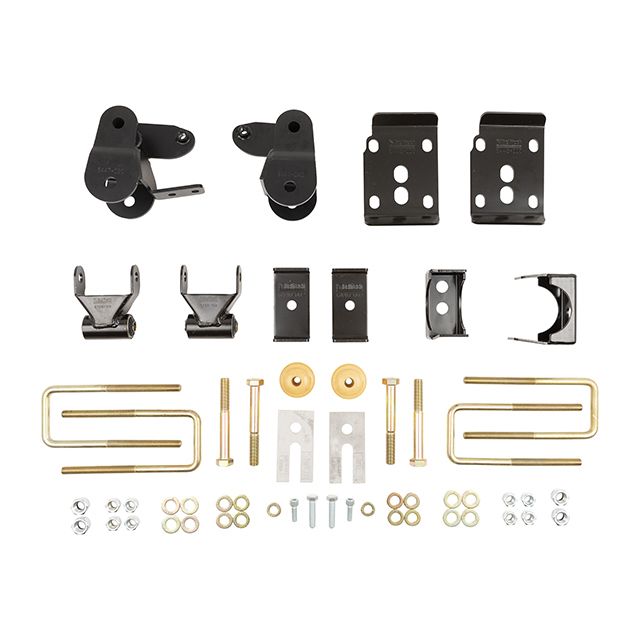 BELLTECH 6447 FLIP KIT 4 in. Drop Flip Kit  2015-2018 Ford F150 (All Cabs) Short Bed 4 in. Rear Drop