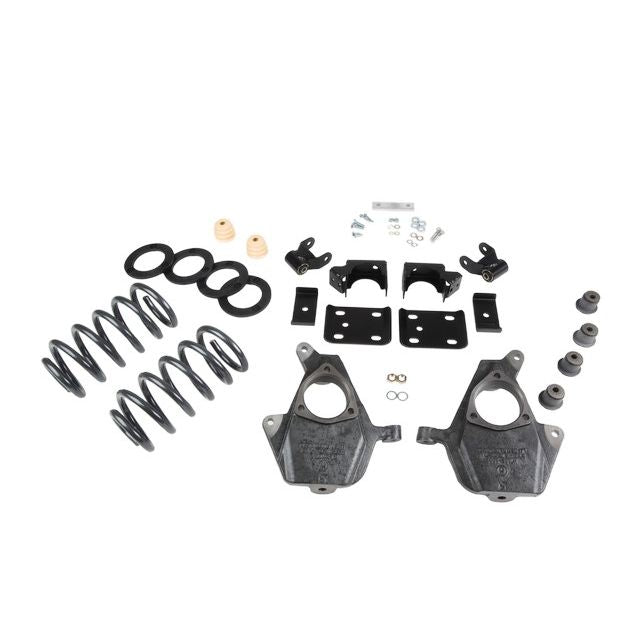 BELLTECH 644 LOWERING KITS  Front And Rear Complete Kit W/O Shocks 2007-2013 Chevrolet Silverado/Sierra (Std Cab) 3 in. or 4 in. F/7 in. R drop W/O Shocks