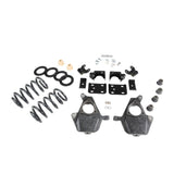 BELLTECH 644 LOWERING KITS  Front And Rear Complete Kit W/O Shocks 2007-2013 Chevrolet Silverado/Sierra (Std Cab) 3 in. or 4 in. F/7 in. R drop W/O Shocks