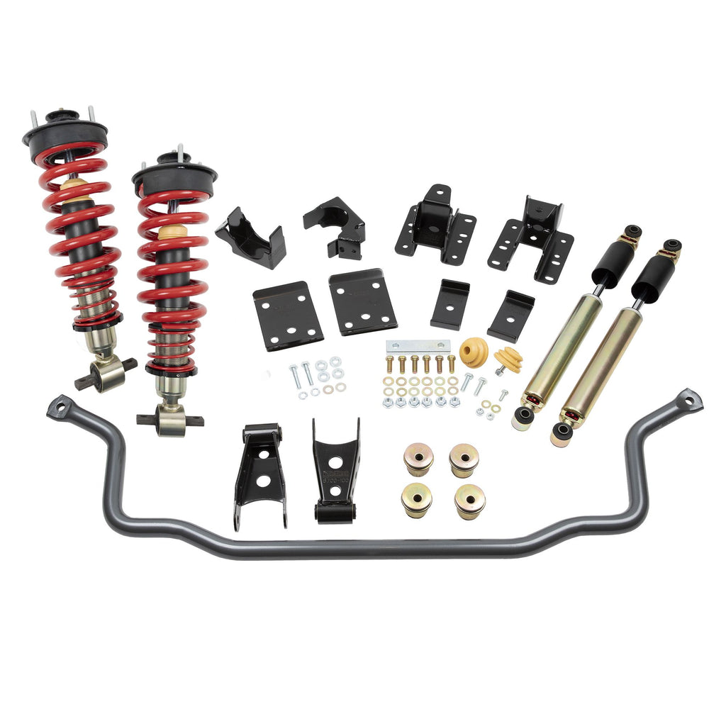 BELLTECH 646HKP PERF HNDLNG KIT PLUS Complete Kit Inc. Damping/Height Adjustable Front Coilovers & Front Sway Bar 2007-2013 Chevrolet Silverado/Sierra 1500 (All Cabs) Short Bed