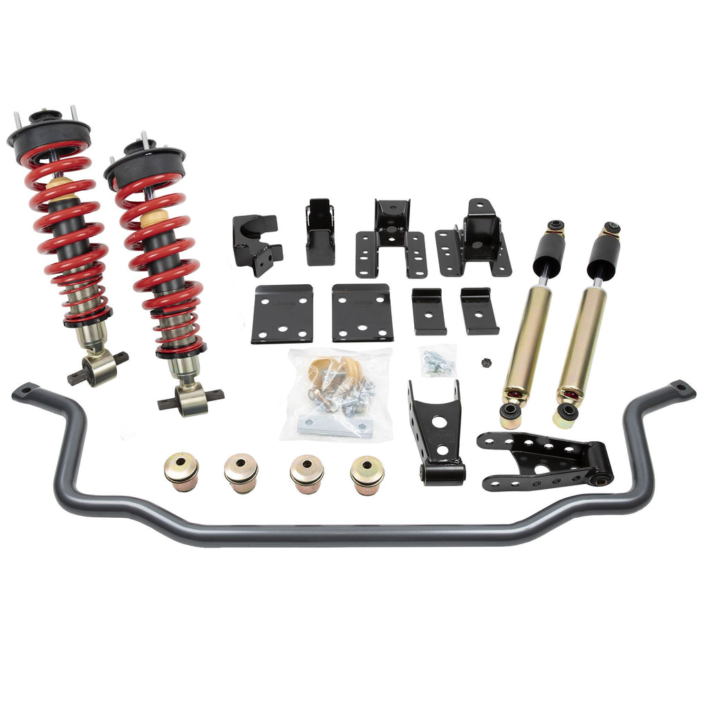 BELLTECH 646HKP PERF HNDLNG KIT PLUS Complete Kit Inc. Damping/Height Adjustable Front Coilovers & Front Sway Bar 2007-2013 Chevrolet Silverado/Sierra 1500 (All Cabs) Short Bed