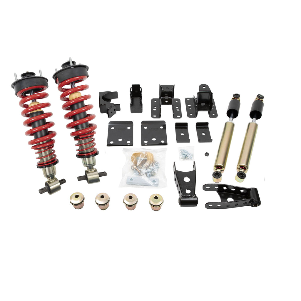 BELLTECH 646SPAC PERF COILOVER KIT + Complete Kit Inc. Damping/Height Adjustable Front Coilovers 2007-2013 Chevrolet Silverado/Sierra 1500 (All Cabs) Short Bed