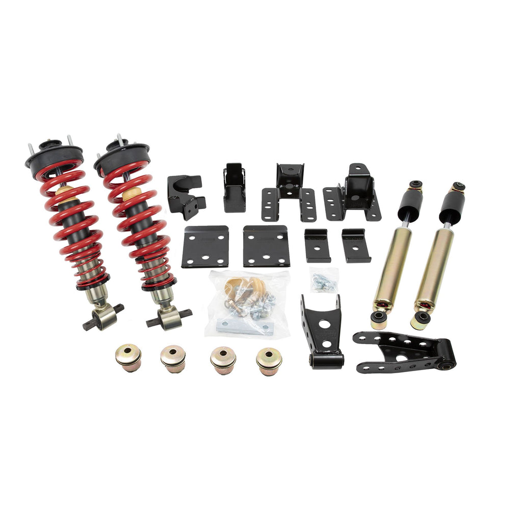 BELLTECH 646SPAC PERF COILOVER KIT + Complete Kit Inc. Damping/Height Adjustable Front Coilovers 2007-2013 Chevrolet Silverado/Sierra 1500 (All Cabs) Short Bed