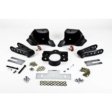 Load image into Gallery viewer, BELLTECH 6515 SHACKLE &amp; HANGER KIT 4 in. Drop Leaf Spring Shackle &amp; Hanger Kit (Front Hanger/Rear Shackle)  1999-2006 Chevrolet Silverado/Sierra 1500 Ext Cab Short bed Only 3 in. Rear Drop