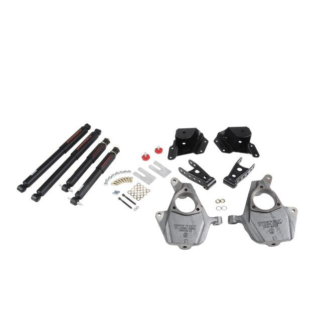 BELLTECH 653ND LOWERING KITS  Front And Rear Complete Kit W/ Nitro Drop 2 Shocks 1999-2006 Chevrolet Silverado/Sierra (Std Cab) 2 in. F/3 in. R drop W/ Nitro Drop II Shocks