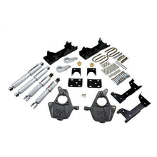 Load image into Gallery viewer, BELLTECH 657SP LOWERING KITS  Front And Rear Complete Kit W/ Street Performance Shocks 2005-2006 Chevrolet Silverado/Sierra (Std Cab, w/ Factory Front Torsion bar) 3 in. or 4 in. F/6 in. R drop W/ Street Performance Shocks