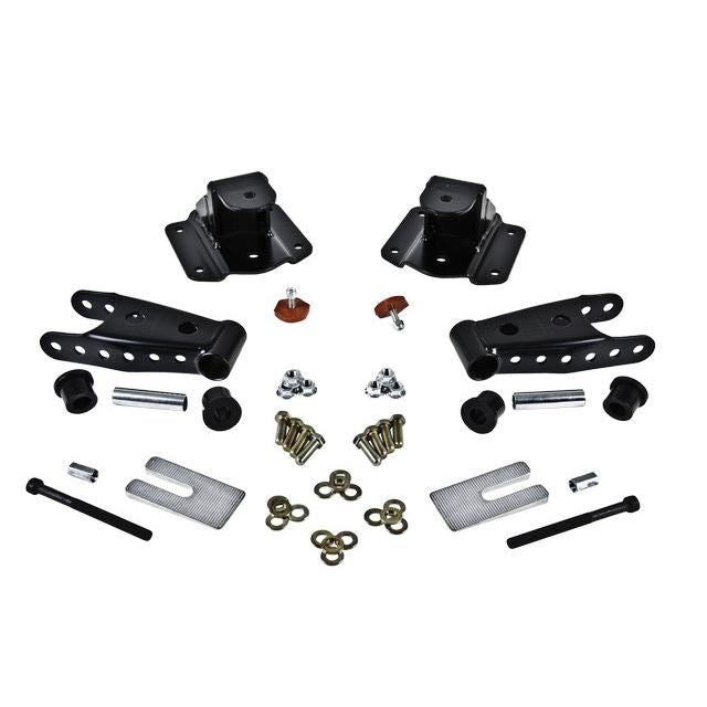 BELLTECH 6594 SHACKLE & HANGER KIT 4 in. Drop Leaf Spring Shackle & Hanger Kit (Front Hanger/Rear Shackle)  1994-2000 Dodge Ram 2500 V-10 & Diesel 4 in. Rear Drop