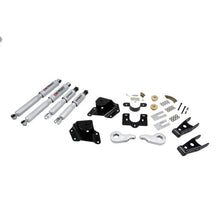 Load image into Gallery viewer, BELLTECH 659SP LOWERING KITS  Front And Rear Complete Kit W/ Street Performance Shocks 2005-2006 Chevrolet Silverado/Sierra (Ext Cab, w/ Factory Front Torsion bar) 1 in. or 2 in. F/4 in. R drop W/ Street Performance Shocks