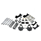 BELLTECH 665SP LOWERING KITS  Front And Rear Complete Kit W/ Street Performance Shocks 1999-2000 Chevrolet Silverado/Sierra (Std Cab) 4 in. or 5 in. F/6 in. R drop W/ Street Performance Shocks