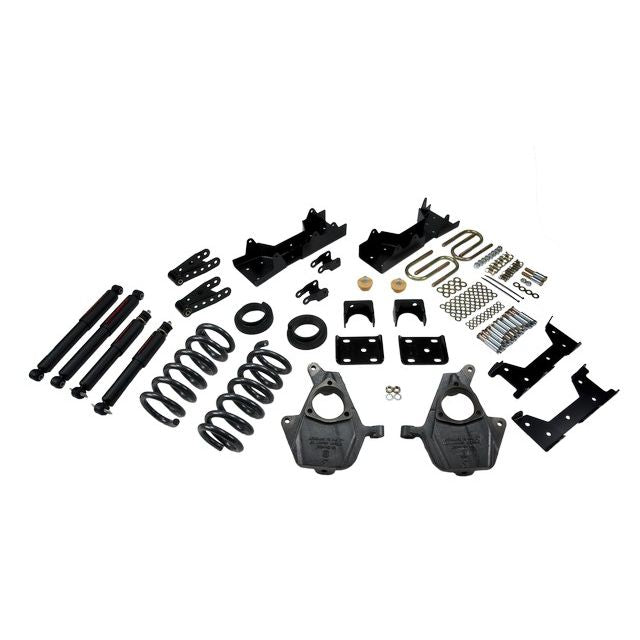 BELLTECH 669ND LOWERING KITS  Front And Rear Complete Kit W/ Nitro Drop 2 Shocks 1999-2000 Chevrolet Silverado/Sierra (Std Cab) 4 in. or 5 in. F/6 in. or 7 in. R W/ Nitro Drop II Shocks