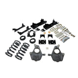 BELLTECH 671 LOWERING KITS  Front And Rear Complete Kit W/O Shocks 2001-2006 Chevrolet Silverado/Sierra (Ext Cab) 4 in. or 5 in. F/6 in. R drop W/O Shocks