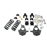 BELLTECH 674 LOWERING KITS  Front And Rear Complete Kit W/O Shocks 2004-2006 Chevrolet Silverado/Sierra (Crew Cab 4DR) 3 in. F/4 in. or 5 in. R drop W/O Shocks