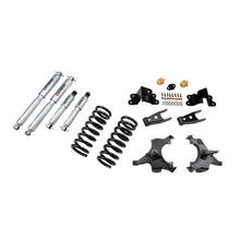 Load image into Gallery viewer, BELLTECH 687SP LOWERING KITS  Front And Rear Complete Kit W/ Street Performance Shocks 1992-1998 Chevrolet Silverado/Sierra C1500 (Std Cab, ext 454 SS) 3 in. F/4 in. R drop W/ Street Performance Shocks