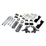 BELLTECH 689SP LOWERING KITS  Front And Rear Complete Kit W/ Street Performance Shocks 1992-1998 Chevrolet Silverado/Sierra C1500 (Std Cab, ext 454 SS) 4 in. or 5 in. F/6 in. or 7 in. R drop W/ Street Performance Shocks