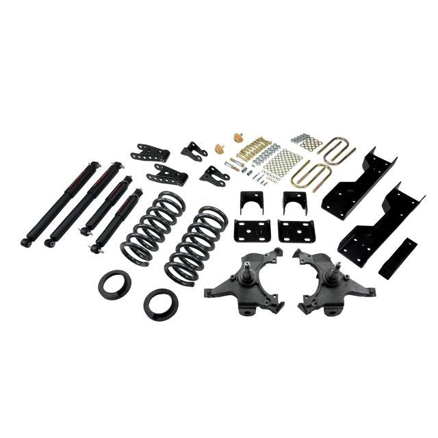 BELLTECH 694ND LOWERING KITS  Front And Rear Complete Kit W/ Nitro Drop 2 Shocks 1988-1998 Chevrolet Silverado/Sierra C1500 (Ext Cab) 4 in. or 5 in. F/6 in. or 7 in. R drop W/ Nitro Drop II Shocks