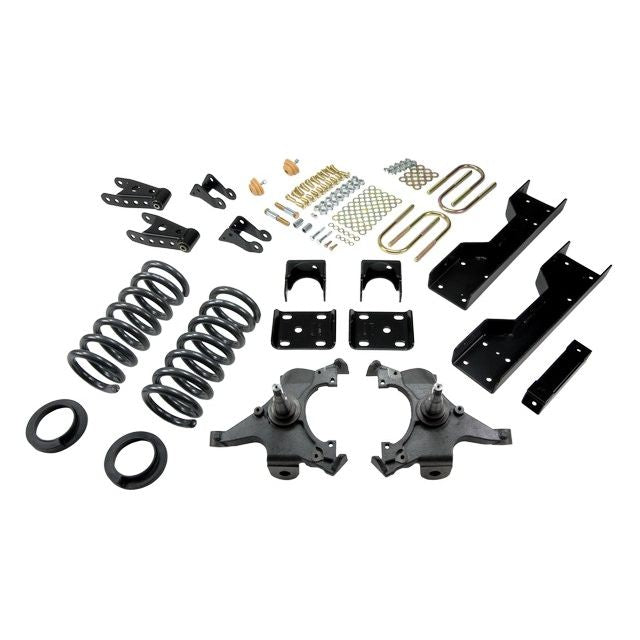 BELLTECH 694 LOWERING KITS  Front And Rear Complete Kit W/O Shocks 1988-1998 Chevrolet Silverado/Sierra C1500 (Ext Cab) 4 in. or 5 in. F/6 in. or 7 in. R drop W/O Shocks