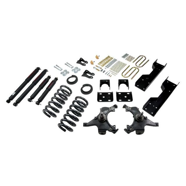 BELLTECH 696ND LOWERING KITS  Front And Rear Complete Kit W/ Nitro Drop 2 Shocks 1988-1991 Chevrolet Silverado/Sierra C1500 (Std Cab, ext 454 SS) 4 in. or 5 in. F/6 in. R drop W/ Nitro Drop II Shocks