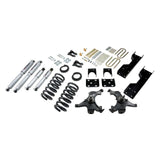 BELLTECH 696SP LOWERING KITS  Front And Rear Complete Kit W/ Street Performance Shocks 1988-1991 Chevrolet Silverado/Sierra C1500 (Std Cab, ext 454 SS) 4 in. or 5 in. F/6 in. R drop W/ Street Performance Shocks