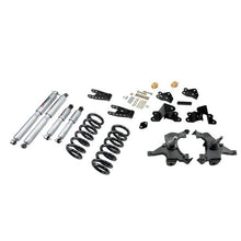 Load image into Gallery viewer, BELLTECH 700SP LOWERING KITS  Front And Rear Complete Kit W/ Street Performance Shocks 1990-1994 Chevrolet Silverado/Sierra C1500 (454 SS Only) 88-98 Chevrolet Silverado/Sierra C2500 (All ext 8 Lug) 3 in. F/4 in. R drop W/ Street Performance Shocks