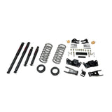 BELLTECH 715ND LOWERING KITS  Front And Rear Complete Kit W/ Nitro Drop 2 Shocks 1997-2000 Chevrolet Silverado/Sierra 3/4 Ton & 1 Ton (Crew Cab/Dually) 1 in. or 2 in. F/4 in. R drop W/ Nitro Drop II Shocks