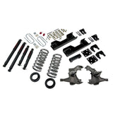 BELLTECH 717ND LOWERING KITS  Front And Rear Complete Kit W/ Nitro Drop 2 Shocks 1997-2000 Chevrolet Silverado/Sierra 3/4 Ton & 1 Ton (Ext, Crew Cab/Dually) 4 in. or 5 in. F/8 in. R drop W/ Nitro Drop II Shocks