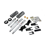 BELLTECH 720SP LOWERING KITS  Front And Rear Complete Kit W/ Street Performance Shocks 1990-1996 Chevrolet Silverado/Sierra 3/4 Ton & 1 Ton (Ext/Crew Cab) 1 in. or 2 in. F/4 in. R drop W/ Street Performance Shocks