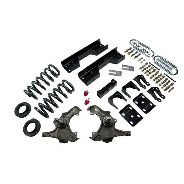 BELLTECH 722 LOWERING KITS  Front And Rear Complete Kit W/O Shocks 1989-1996 Chevrolet Silverado/Sierra 3/4 Ton & 1 Ton (Ext/Crew Cab) 4 in. or 5 in. F/8 in. R drop W/O Shocks