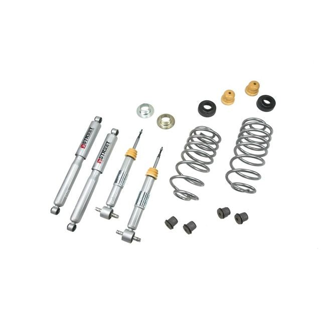 BELLTECH 738SP LOWERING KITS  Front And Rear Complete Kit W/ Street Performance Shocks 2007-2014 Chevrolet Tahoe/Suburban/Yukon (w/out Factory Autoride, 2WD/4WD) +1 in. to -2 in. F/3 in. or 4 in. R drop W/ Street Performance Shocks