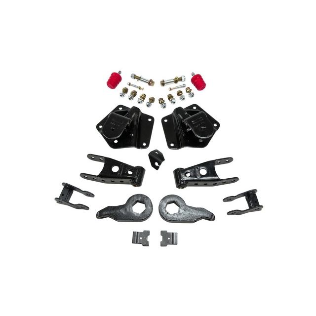 BELLTECH 764 LOWERING KITS  Front And Rear Complete Kit W/O Shocks 1995-1999 Chevrolet Tahoe/Yukon (4DR) 92-94 Chevrolet Blazer (4DR) 1 in. or 3 in. F/4 in. R drop W/O Shocks