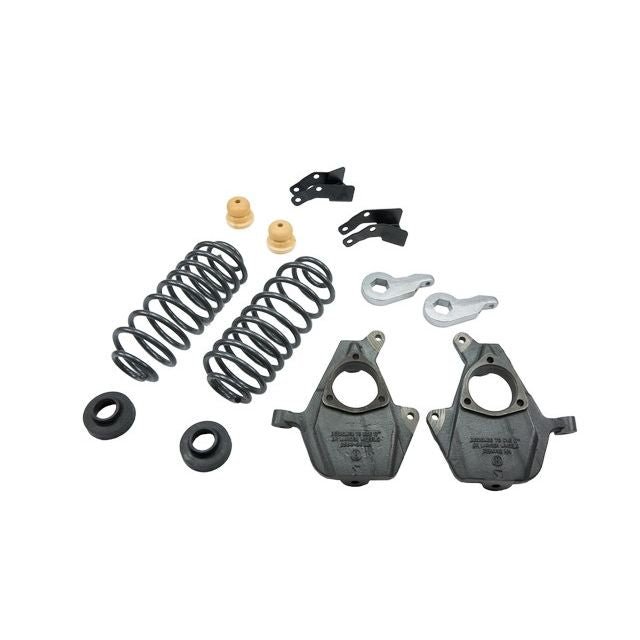 BELLTECH 781 LOWERING KITS  Front And Rear Complete Kit W/O Shocks 2000-2006 Chevrolet Avalanche Z66 (w/out Factory Premium Ride) 3 in. or 4 in. F/4 in. or 5 in. R drop W/O Shocks