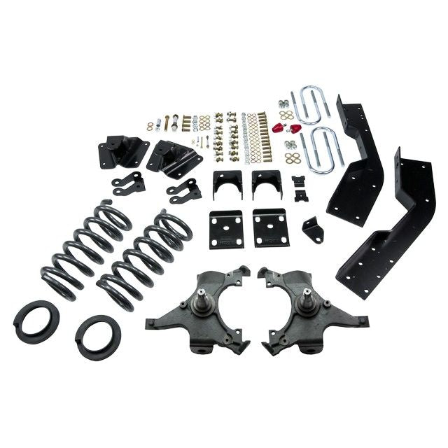 BELLTECH 784 LOWERING KITS  Front And Rear Complete Kit W/O Shocks 1995-1999 Chevrolet Suburban (2WD) 4 in. or 5 in. F/7 in. R drop W/O Shocks