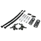 BELLTECH 786SP LOWERING KITS  Front And Rear Complete Kit W/ Street Performance Shocks 1992-1998 Chevrolet Suburban (2WD, inc 3/4 Ton 6 Lug) 3 in. F/4 in. R drop W/ Street Performance Shocks