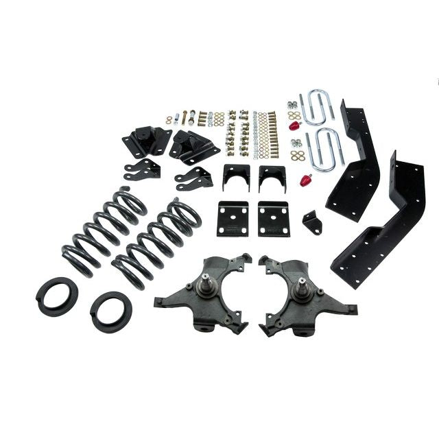 BELLTECH 787 LOWERING KITS  Front And Rear Complete Kit W/O Shocks 1992-1994 Chevrolet Suburban (2WD) 4 in. or 5 in. F/7 in. R drop W/O Shocks