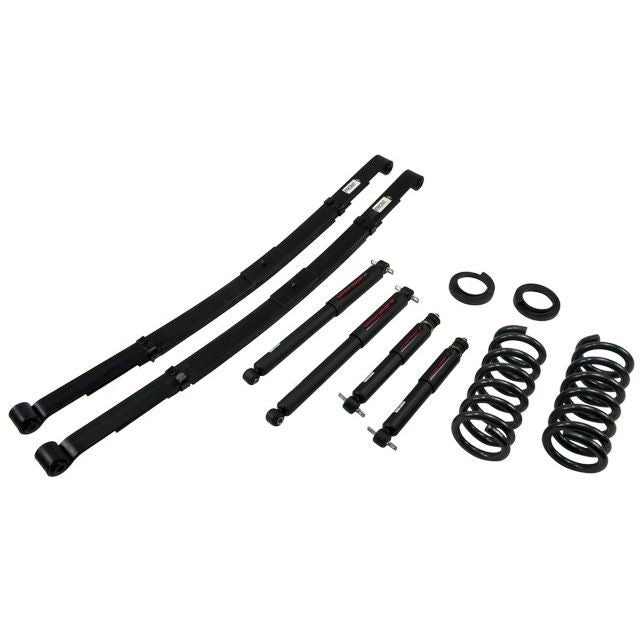 BELLTECH 788ND LOWERING KITS  Front And Rear Complete Kit W/ Nitro Drop 2 Shocks 1992-1998 Chevrolet Suburban (2WD, inc 3/4 Ton 6 Lug) 2 in. or 3 in. F/3 in. R drop W/ Nitro Drop II Shocks