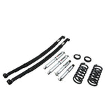 BELLTECH 788SP LOWERING KITS  Front And Rear Complete Kit W/ Street Performance Shocks 1992-1998 Chevrolet Suburban (2WD, inc 3/4 Ton 6 Lug) 2 in. or 3 in. F/3 in. R drop W/ Street Performance Shocks