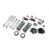 BELLTECH 791SP LOWERING KITS  Front And Rear Complete Kit W/ Street Performance Shocks 1995-1999 Chevrolet Tahoe/Yukon (4DR only) 2 in. or 3 in. F/4 in. R drop W/ Street Performance Shocks