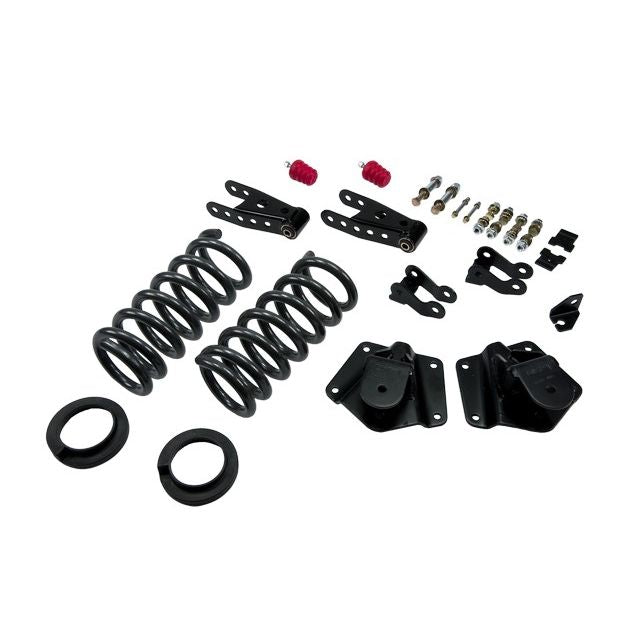 BELLTECH 791 LOWERING KITS  Front And Rear Complete Kit W/O Shocks 1995-1999 Chevrolet Tahoe/Yukon (4DR only) 2 in. or 3 in. F/4 in. R drop W/O Shocks