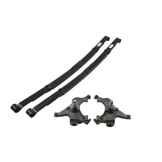 BELLTECH 798 LOWERING KITS  Front And Rear Complete Kit W/O Shocks 1995-1999 Chevrolet Suburban (2WD, 3/4 Ton) 2 in. F/3 in. R drop W/O Shocks