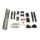 BELLTECH 810ND LOWERING KITS  Front And Rear Complete Kit W/ Nitro Drop 2 Shocks 2006-2008 Dodge Ram 1500 ( Std/Quad Cab) 2 in. F/5 in. R drop W/ Nitro Drop II Shocks