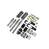 BELLTECH 812SP LOWERING KITS  Front And Rear Complete Kit W/ Street Performance Shocks 2002-2005 Dodge Ram 1500 (Quad Cab) 2 in. F/5 in. R drop W/ Street Performance Shocks