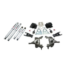 Load image into Gallery viewer, BELLTECH 813SP LOWERING KITS  Front And Rear Complete Kit W/ Street Performance Shocks 1994-1999 Dodge Ram 1500 (Std Cab, V8, Auto Trans Only) 2 in. F/4 in. R drop W/ Street Performance Shocks