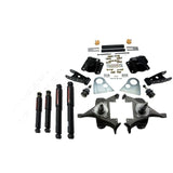 BELLTECH 818ND LOWERING KITS  Front And Rear Complete Kit W/ Nitro Drop 2 Shocks 1994-1999 Dodge Ram 1500 (Ext Cab, V8, Auto Trans Only) 2 in. F/4 in. R drop W/ Nitro Drop II Shocks