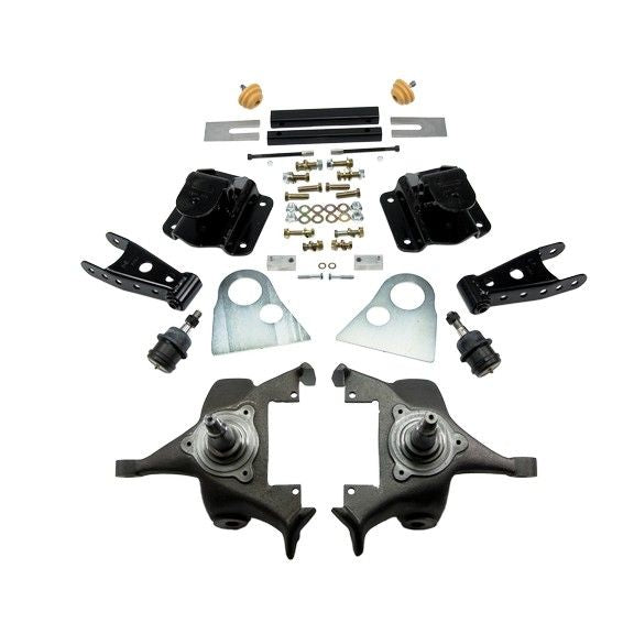 BELLTECH 818 LOWERING KITS  Front And Rear Complete Kit W/O Shocks 1994-1999 Dodge Ram 1500 (Ext Cab, V8, Auto Trans Only) 2 in. F/4 in. R drop W/O Shocks