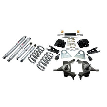 Load image into Gallery viewer, BELLTECH 820SP LOWERING KITS  Front And Rear Complete Kit W/ Street Performance Shocks 1994-1999 Dodge Ram 1500 (Ext Cab, V8, Auto Trans Only) 3 in. F/4 in. R drop W/ Street Performance Shocks