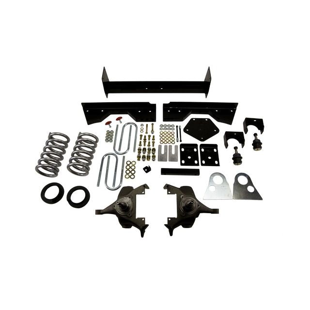 BELLTECH 821 LOWERING KITS  Front And Rear Complete Kit W/O Shocks 1994-1999 Dodge Ram 1500 (Ext Cab, V8, Auto Trans Only) 4 in. or 5 in. F/6 in. R drop W/O Shocks