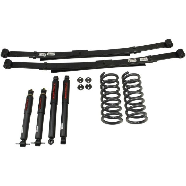 BELLTECH 900ND LOWERING KITS  Front And Rear Complete Kit W/ Nitro Drop 2 Shocks 1998-2003 Ford Ranger (Std/Ext Cab) 98-04 Mazda B-2300 (All Cabs) 3 in. F/3 in. R drop W/ Nitro Drop II Shocks