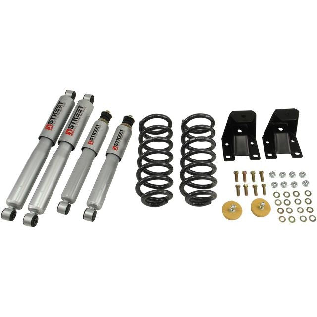 BELLTECH 901SP LOWERING KITS  Front And Rear Complete Kit W/ Street Performance Shocks 1989-1997 Ford Ranger (Std/Ext Cab) 2 in. F/2 in. R drop W/ Street Performance Shocks